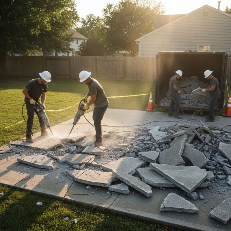 Carport Demolition in Bergen County, NJ