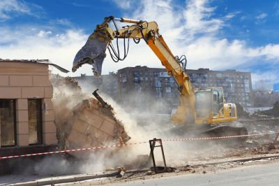 Commercial Building Removal in Sacramento, CA